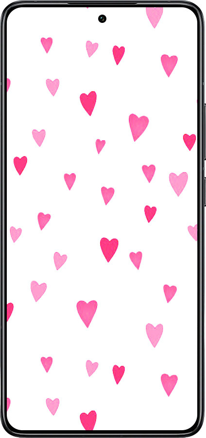 TPU чехол Сердечки 2 для Xiaomi 14T Pro - 4763b-3806 изображение 
