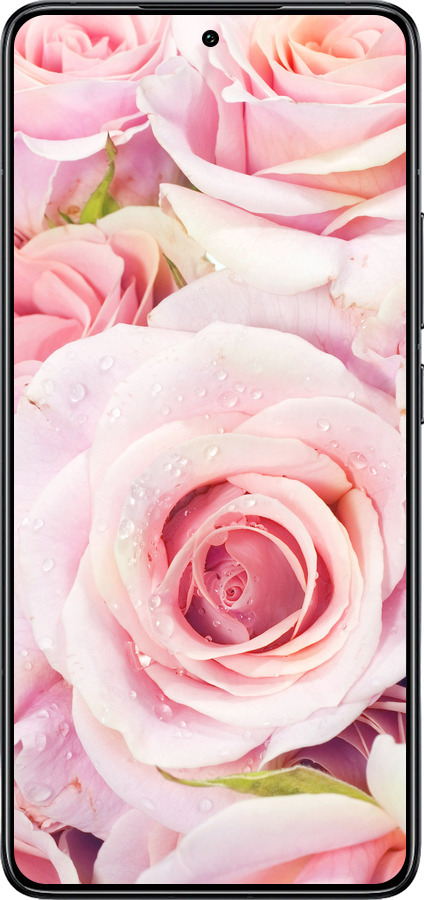 TPU чехол Розы для Xiaomi 14T Pro - 525b-3806 изображение 