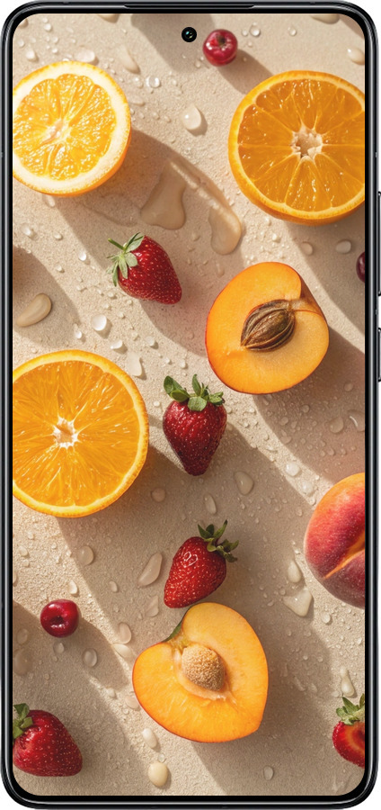 TPU чехол Фрукты 3 для Xiaomi 14T Pro - 6703b-3806 изображение 