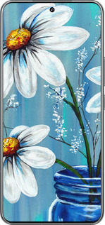 TPU чехол Красиві арт-ромашки для Xiaomi 15 Pro - 4031b-3879 изображение 