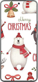 TPU чехол Merry Christmas для Xiaomi 15 Pro - 4106b-3879 изображение 