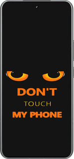 TPU чехол Don't touch the phone для Xiaomi 15 Pro - 4261b-3879 изображение 