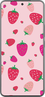 TPU чехол Клубнички для Xiaomi 15 Pro - 4332b-3879 изображение 