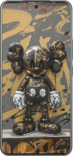 TPU чехол Bronze kaws для Xiaomi 15 Pro - 6097b-3879 изображение 