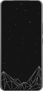 TPU чехол Черно белые абстрактные горы для Xiaomi 15 Pro - 6437b-3879 изображение 