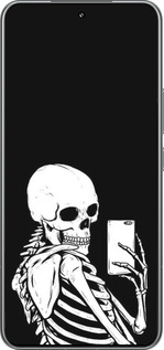 TPU чехол Скелет робить Selfie для Xiaomi 15 Pro - 6535b-3879 изображение 
