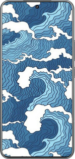 TPU чехол Абстрактний малюнок морських хвиль для Xiaomi 15 Pro - 6538b-3879 изображение 