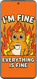 TPU чехол Funny Cat для Xiaomi 15 Pro - 6786b-3879 изображение 