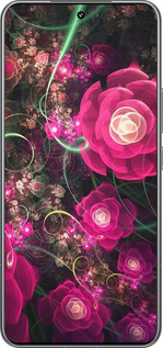 TPU чехол Абстрактные цветы 3 для Xiaomi 15 Pro - 850b-3879 изображение 