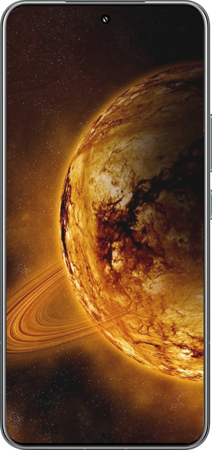 TPU чехол Жёлтый Сатурн для Xiaomi 15 Pro - 170b-3879 изображение 