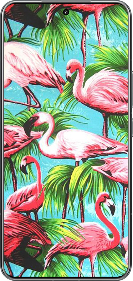 TPU чехол Tropical background для Xiaomi 15 Pro - 4016b-3879 изображение 