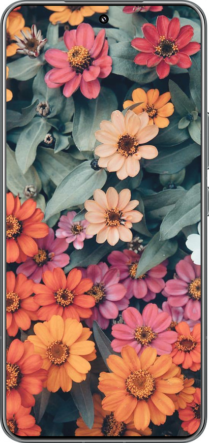 TPU чехол Beauty flowers для Xiaomi 15 Pro - 4050b-3879 изображение 