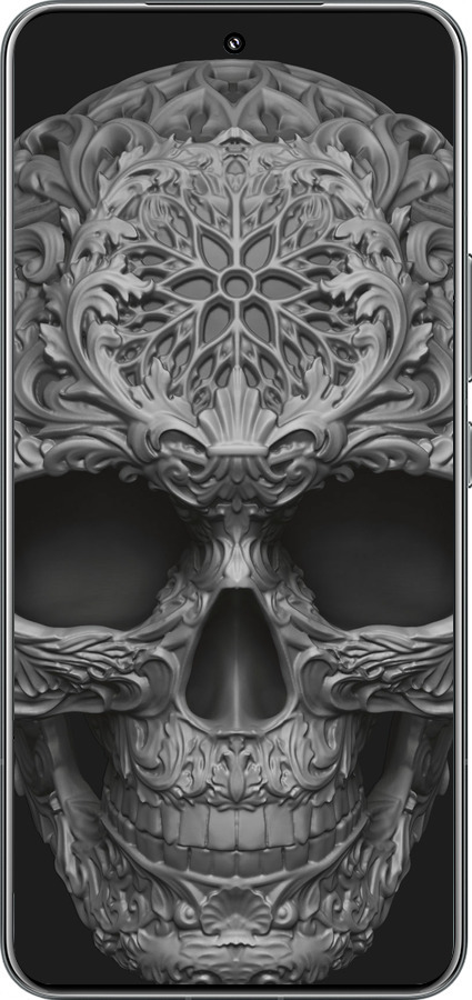 TPU чехол skull-ornament для Xiaomi 15 Pro - 4101b-3879 изображение 