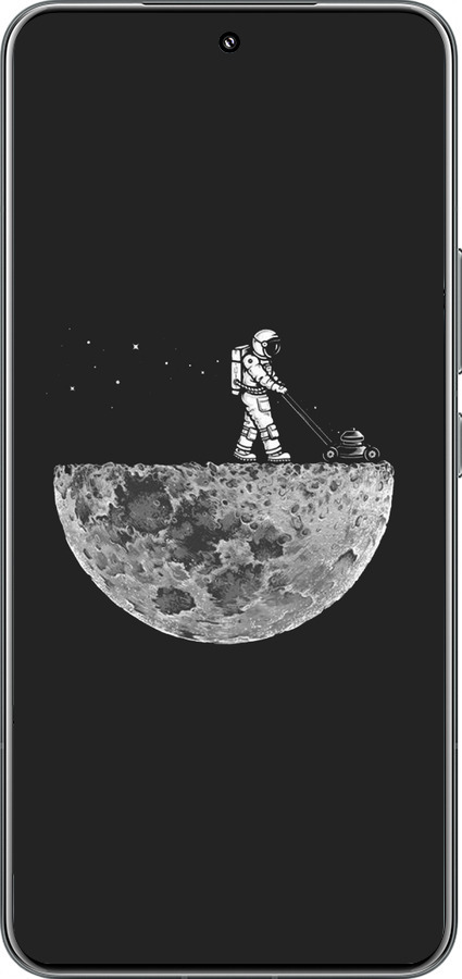 TPU чехол Moon in dark для Xiaomi 15 Pro - 4176b-3879 изображение 