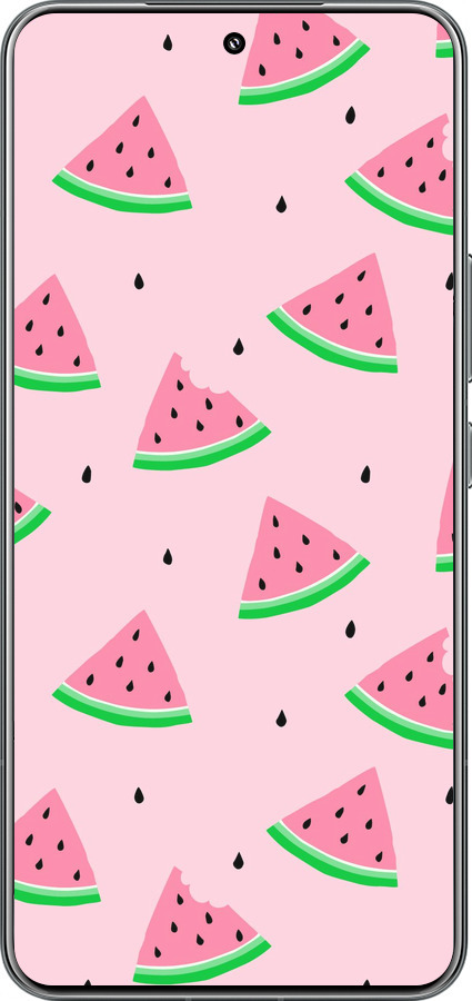 TPU чехол Розовый арбуз для Xiaomi 15 Pro - 4314b-3879 изображение 
