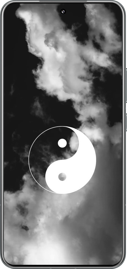 TPU чехол Инь и Янь для Xiaomi 15 Pro - 4389b-3879 изображение 
