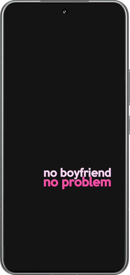 TPU чехол no boyfriend no problem для Xiaomi 15 Pro - 4549b-3879 изображение 