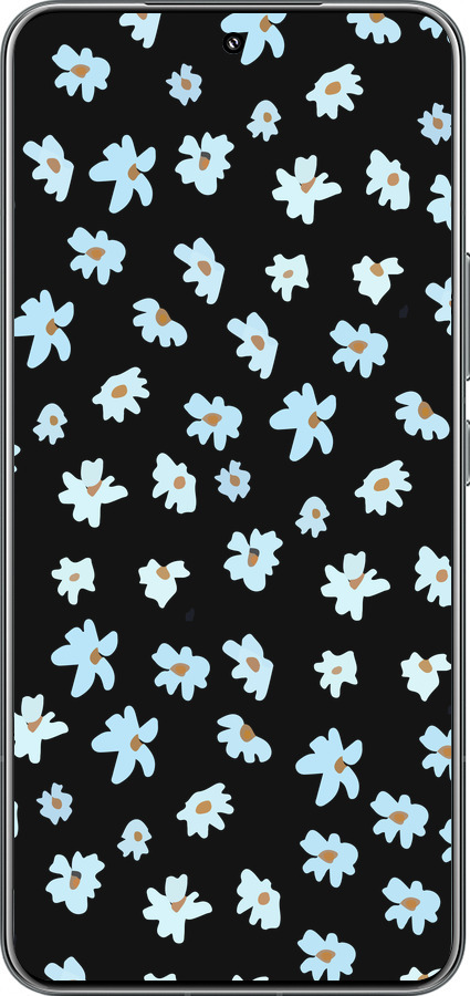 TPU чехол Цветочный для Xiaomi 15 Pro - 4900b-3879 изображение 