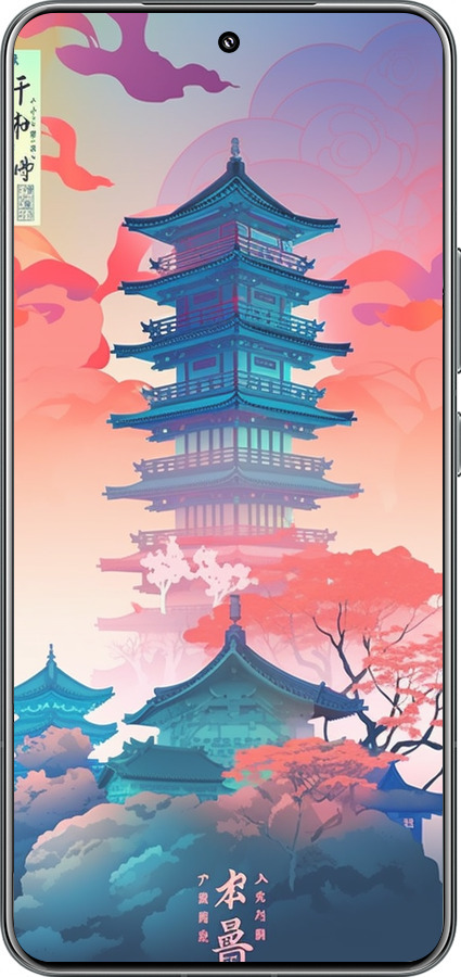 TPU чехол Япония монастырь для Xiaomi 15 Pro - 5590b-3879 изображение 