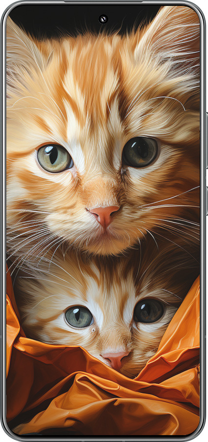 TPU чехол Котики 2 для Xiaomi 15 Pro - 5664b-3879 изображение 