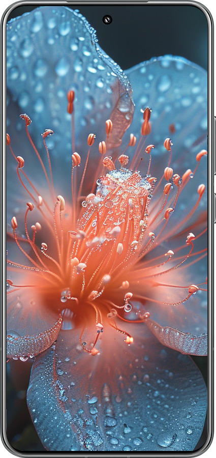 TPU чехол Роса на цветке для Xiaomi 15 Pro - 6039b-3879 изображение 