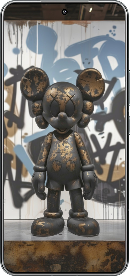 TPU чехол Bronze kaws v2 для Xiaomi 15 Pro - 6098b-3879 изображение 