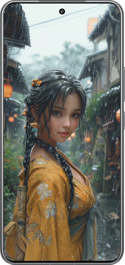 TPU чехол Anime-girl для Xiaomi 15 Pro - 6133b-3879 изображение 