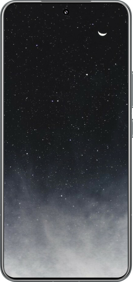 TPU чехол Сині хмари, Синій місяць для Xiaomi 15 Pro - 6396b-3879 изображение 