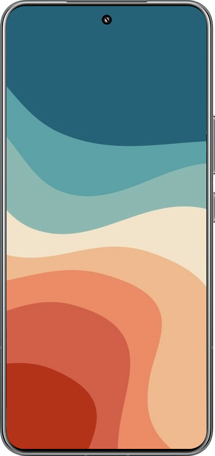 TPU чехол У стилі ретро з хвилями для Xiaomi 15 Pro - 6531b-3879 изображение 