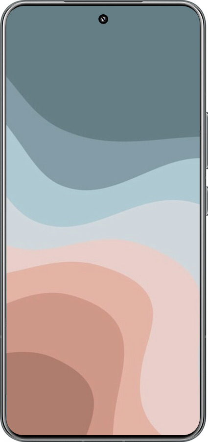 TPU чехол С синими и розовыми волнами в стиле ретро для Xiaomi 15 Pro - 6532b-3879 изображение 