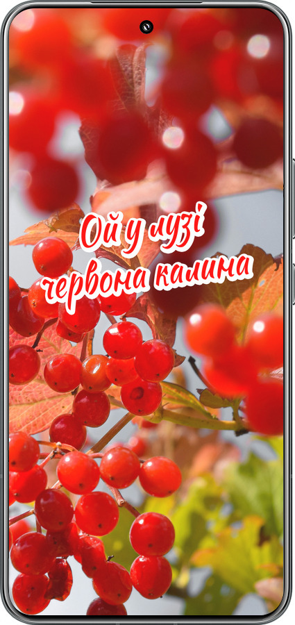 Силіконовий чехол Калина для Xiaomi 15 Pro - 5454u-3879 изображение 