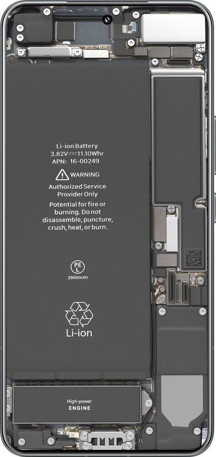 Силиконовый чехол Детали смартфона для Xiaomi 15 Pro - 5487u-3879 изображение 