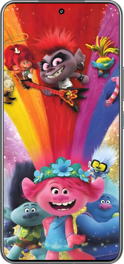 Силіконовий чехол Тролі для Xiaomi 15 Pro - 6343u-3879 изображение 