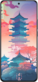 Силиконовый чехол Япония монастырь для Xiaomi 15 Ultra - 5590u-3967 изображение 