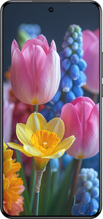Силиконовый чехол Весенние цветы для Xiaomi 15 Ultra - 6058u-3967 изображение 