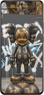 Силіконовий чехол Bronze kaws v3 для Xiaomi 15 Ultra - 6099u-3967 изображение 