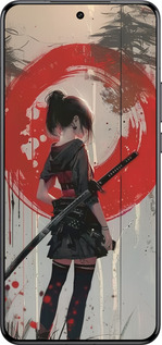 Силиконовый чехол Сумерки воина: Танец с катаной для Xiaomi 15 Ultra - 6123u-3967 изображение 