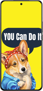Силиконовый чехол чехол с корги You Can Do It для Xiaomi 15 Ultra - 6184u-3967 изображение 