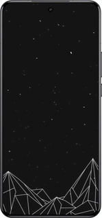 Силиконовый чехол Черно белые абстрактные горы для Xiaomi 15 Ultra - 6437u-3967 изображение 