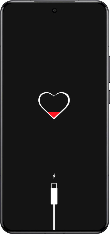 Силиконовый чехол Подзарядка сердца для Xiaomi 15 Ultra - 4274u-3967 изображение 