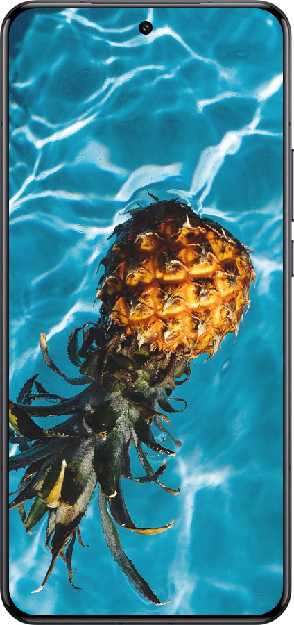 Силіконовий чехол Ананас на воді для Xiaomi 15 Ultra - 4384u-3967 изображение 