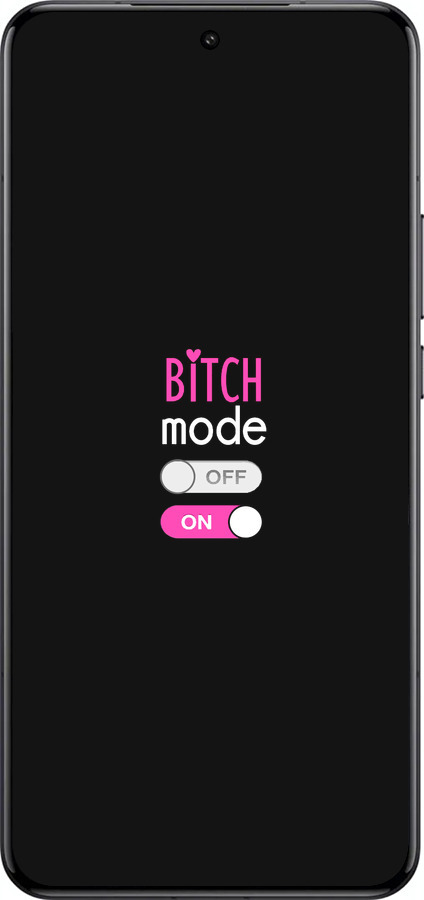 Силиконовый чехол Bitch mode для Xiaomi 15 Ultra - 4548u-3967 изображение 