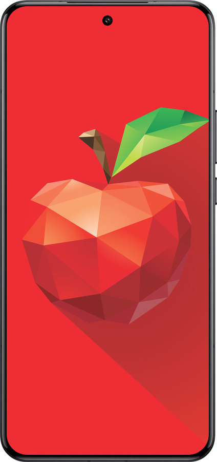 Силиконовый чехол Яблоко для Xiaomi 15 Ultra - 4696u-3967 изображение 