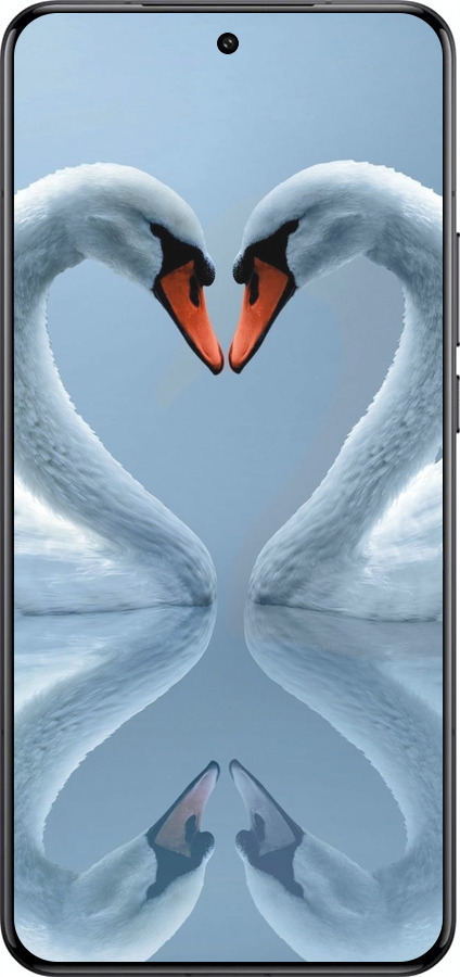 Силиконовый чехол Лебеди для Xiaomi 15 Ultra - 6007u-3967 изображение 