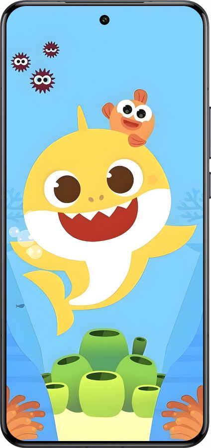 Силиконовый чехол Бейби Шарк для Xiaomi 15 Ultra - 6303u-3967 изображение 