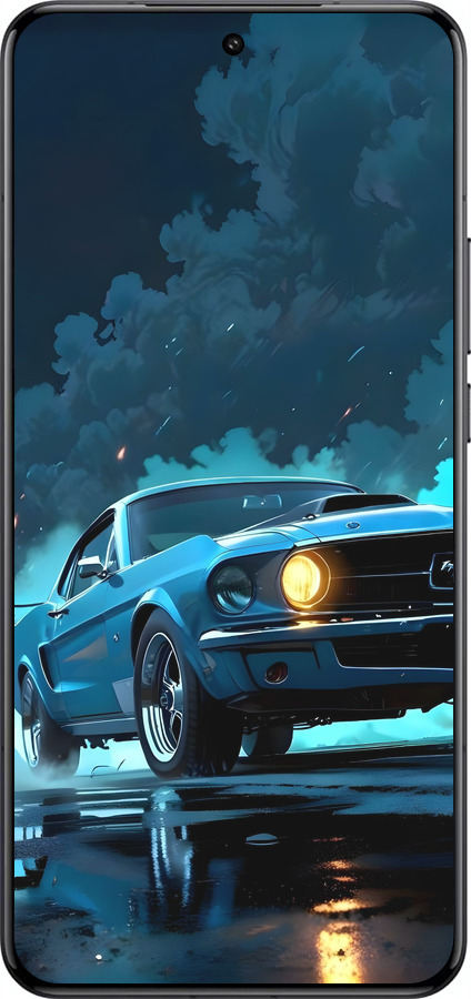 Силиконовый чехол Форд мустанг для Xiaomi 15 Ultra - 6374u-3967 изображение 