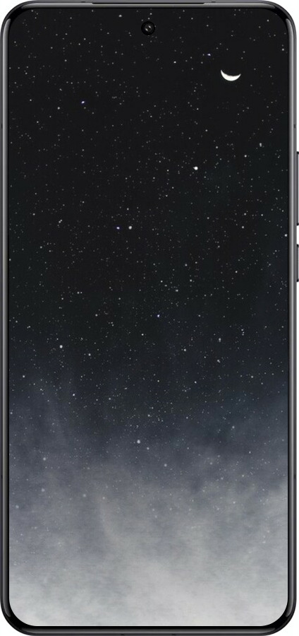 Силіконовий чехол Голубые облака, Голубая луна для Xiaomi 15 Ultra - 6396u-3967 изображение 