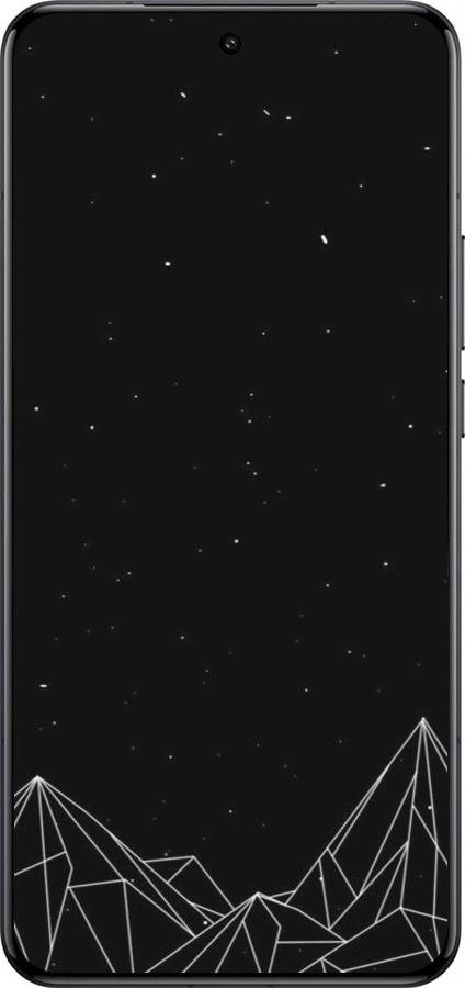 Силиконовый чехол Черно белые абстрактные горы для Xiaomi 15 Ultra - 6437u-3967 изображение 