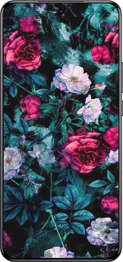 Силиконовый чехол Сад и розы для Xiaomi 15 Ultra - 6483u-3967 изображение 