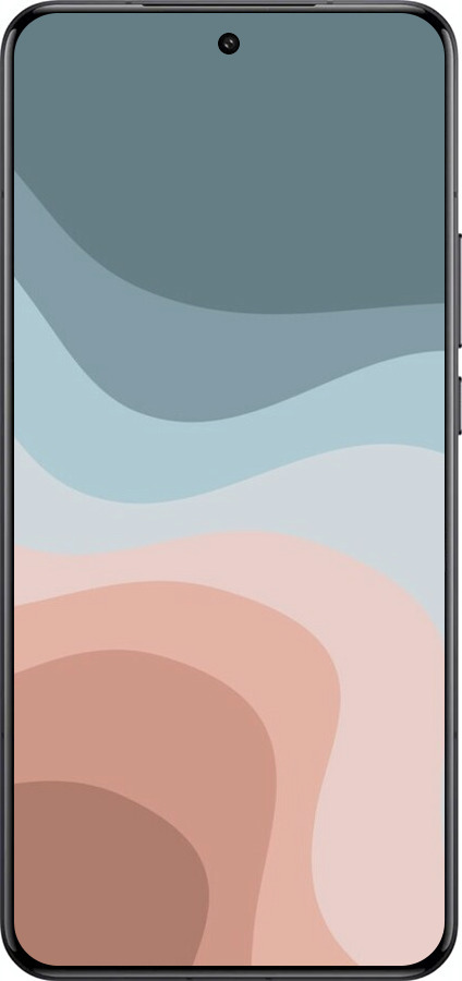 Силиконовый чехол С синими и розовыми волнами в стиле ретро для Xiaomi 15 Ultra - 6532u-3967 изображение 
